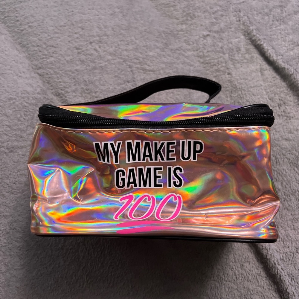 My Makeup Game is 💯 Makeup Bag